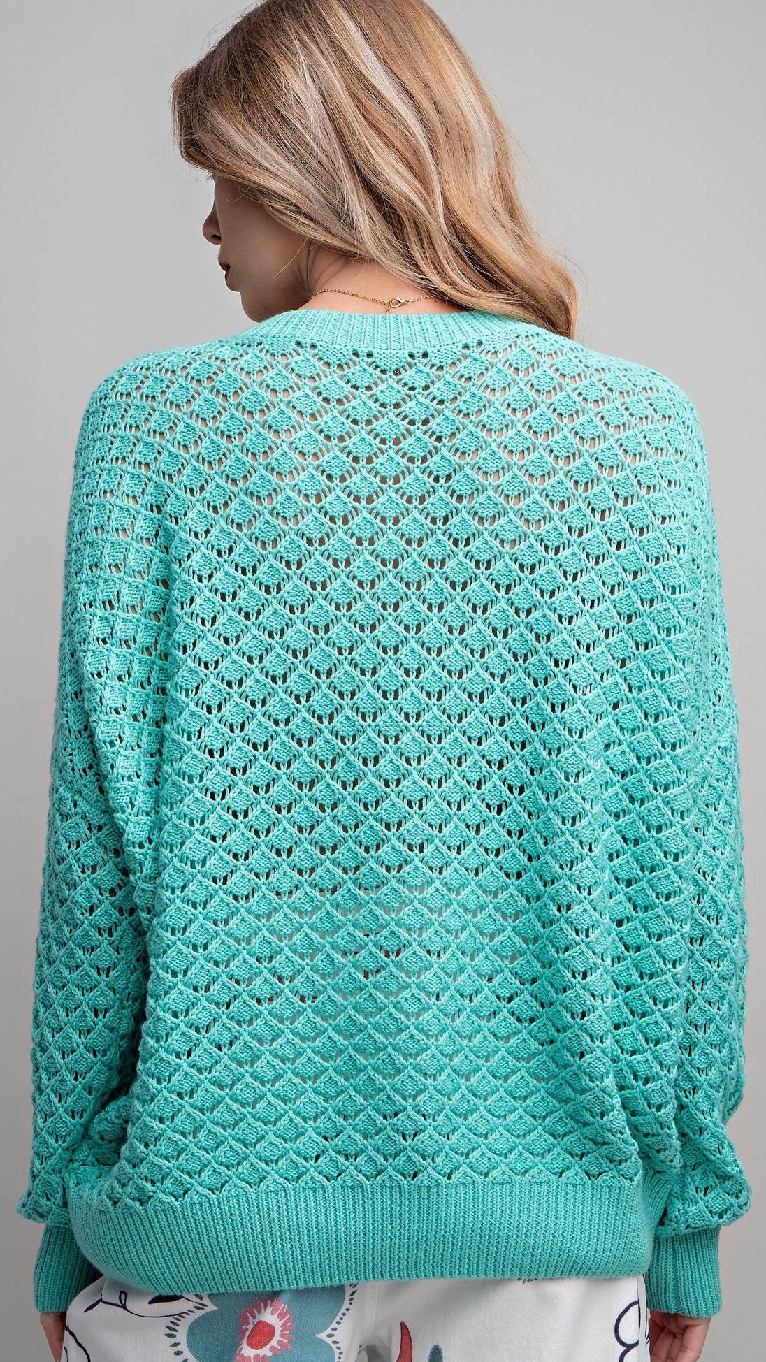 Mermaid Knit Sweater Atlantis Green