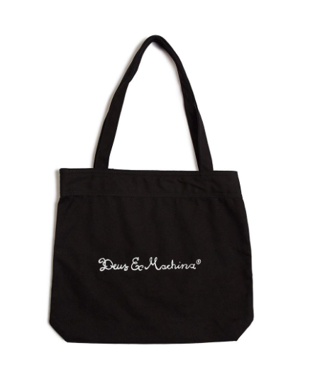 Deus Classic Tote Bag Black The Rock Box Store