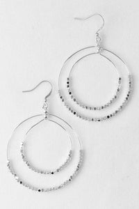 FME341 Silver Beaded