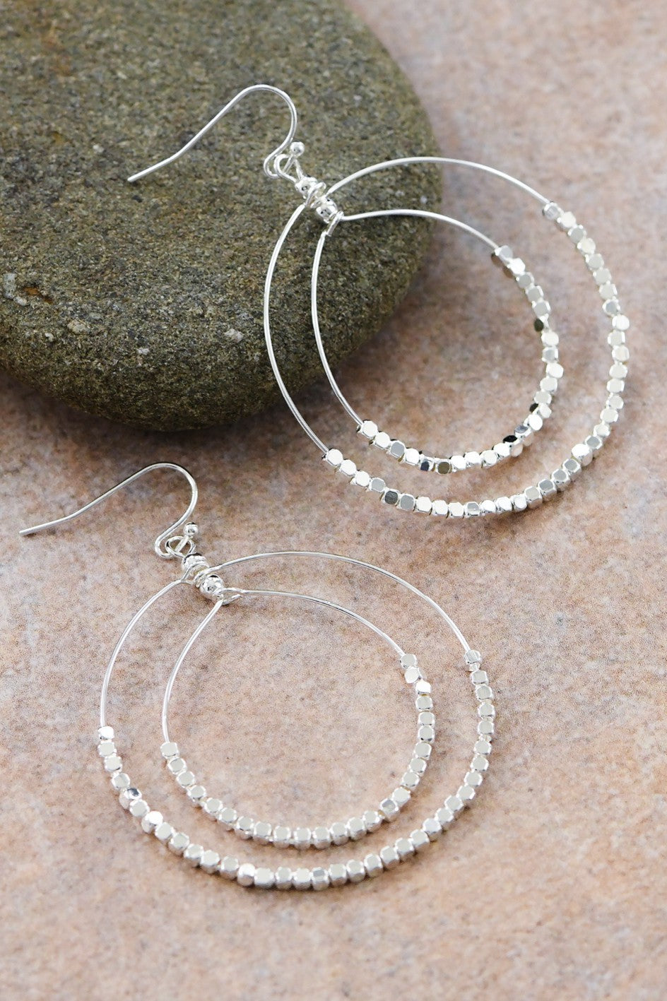 FME341 Silver Beaded