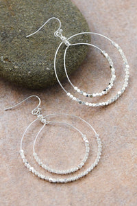 FME341 Silver Beaded