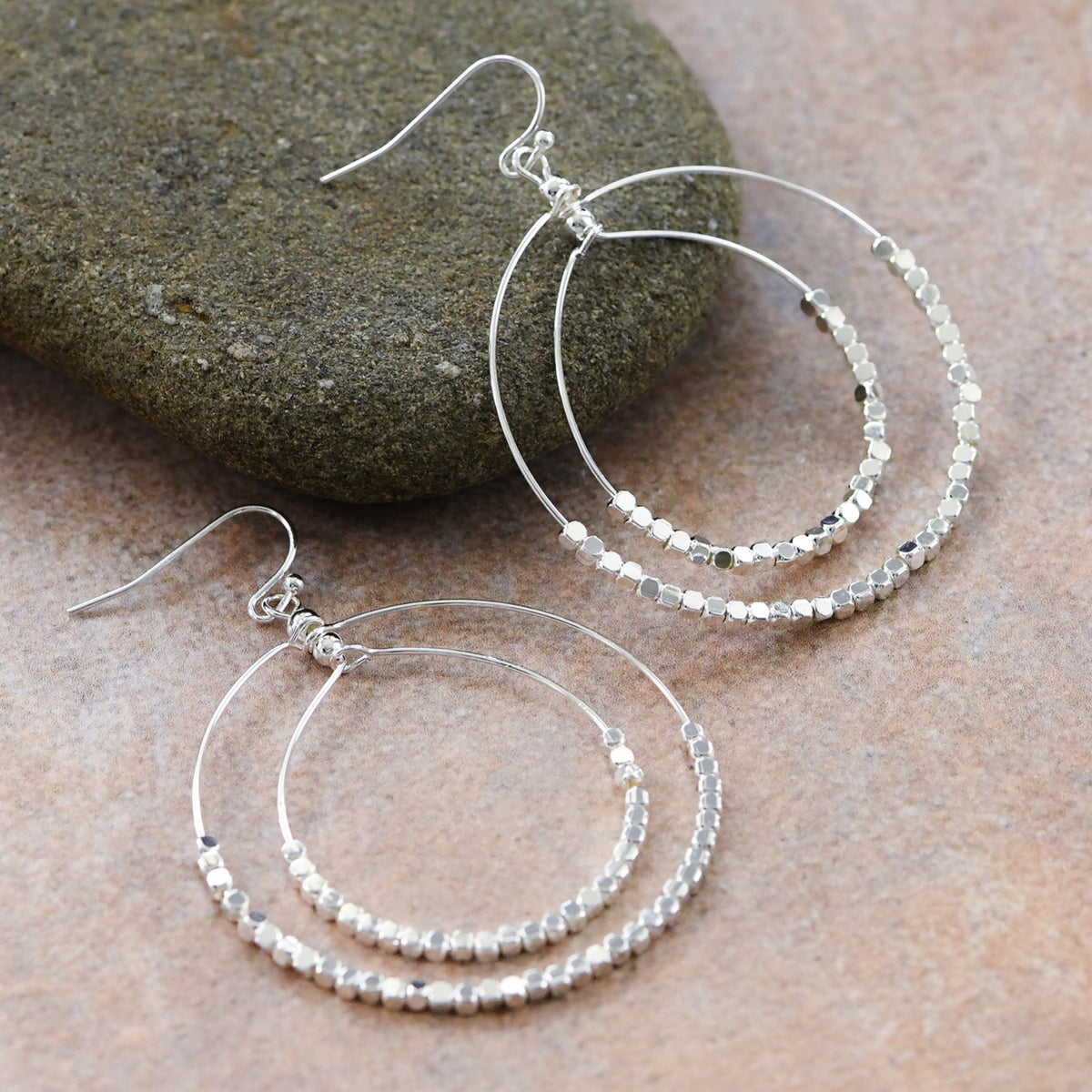 FME341 Silver Beaded