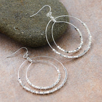 FME341 Silver Beaded