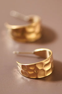 FME343 Hammered Gold Plated