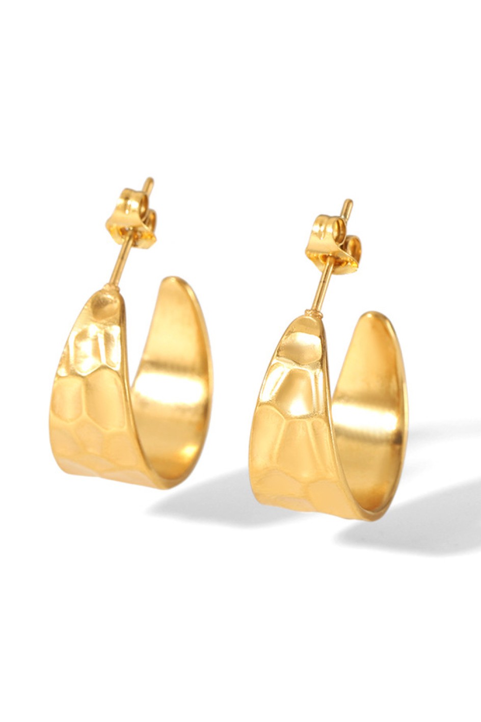 FME343 Hammered Gold Plated