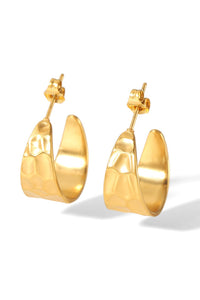 FME343 Hammered Gold Plated