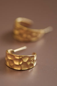 FME343 Hammered Gold Plated