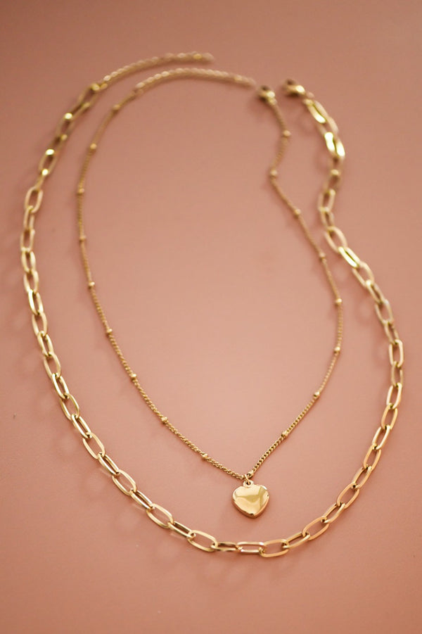 FMN189 Paperclip Chain Gold Plated