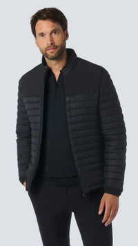 No Excess Short Fit Padded Jacket Night