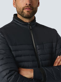 No Excess Short Fit Padded Jacket Night