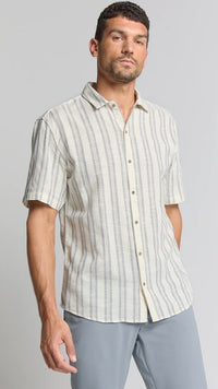 Woven Shirt S/S Off White