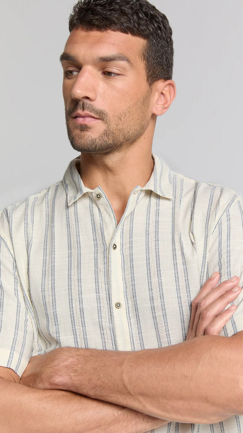 Woven Shirt S/S Off White