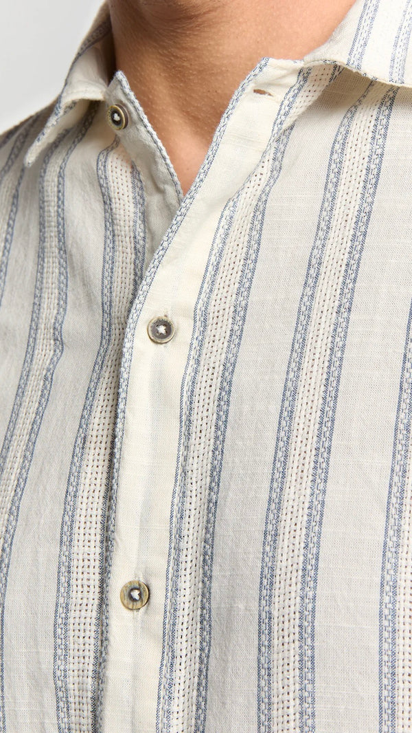 Woven Shirt S/S Off White
