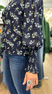 Timely Top Navy Zest