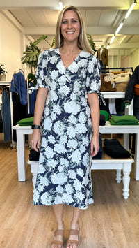 Smart Dress Midnight Sage