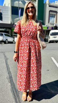 Social Dress Scarlett Bouquet