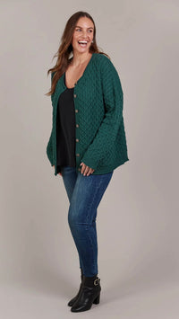 Naviva Cardigan Peacock