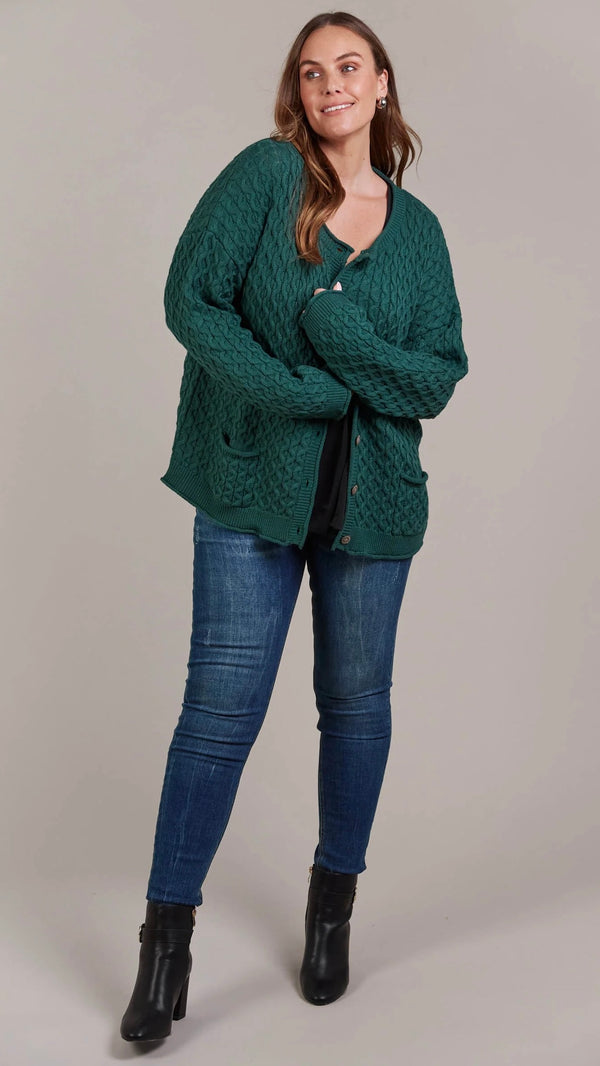 Naviva Cardigan Peacock