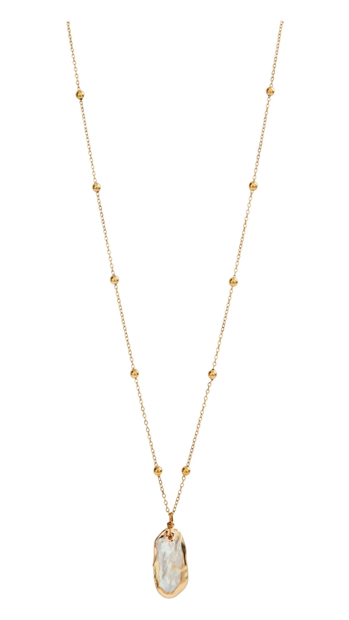 Heritage Necklace The Earth Gold Plated