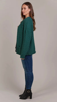Naviva Cardigan Peacock