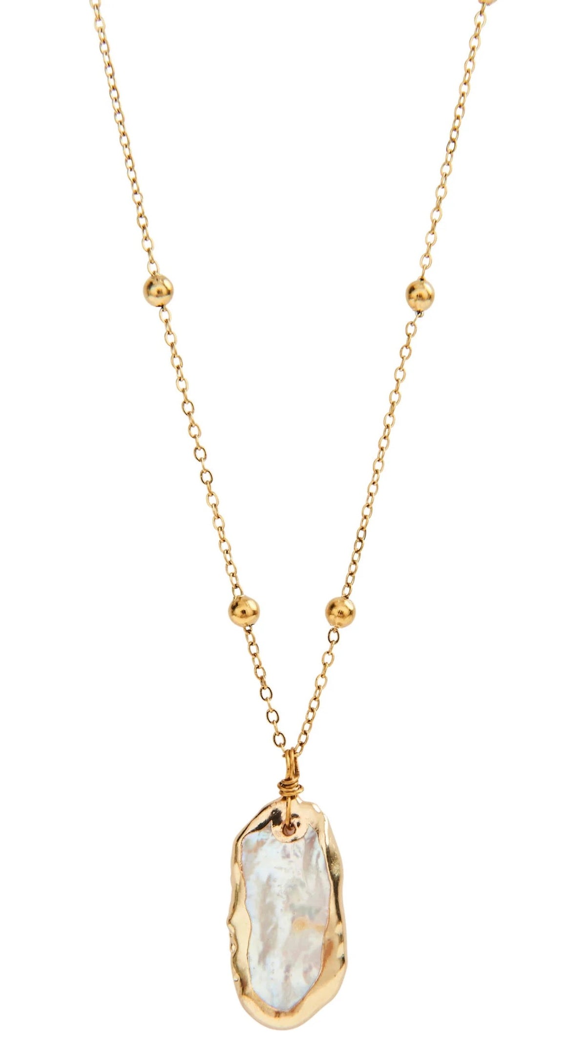Heritage Necklace The Earth Gold Plated