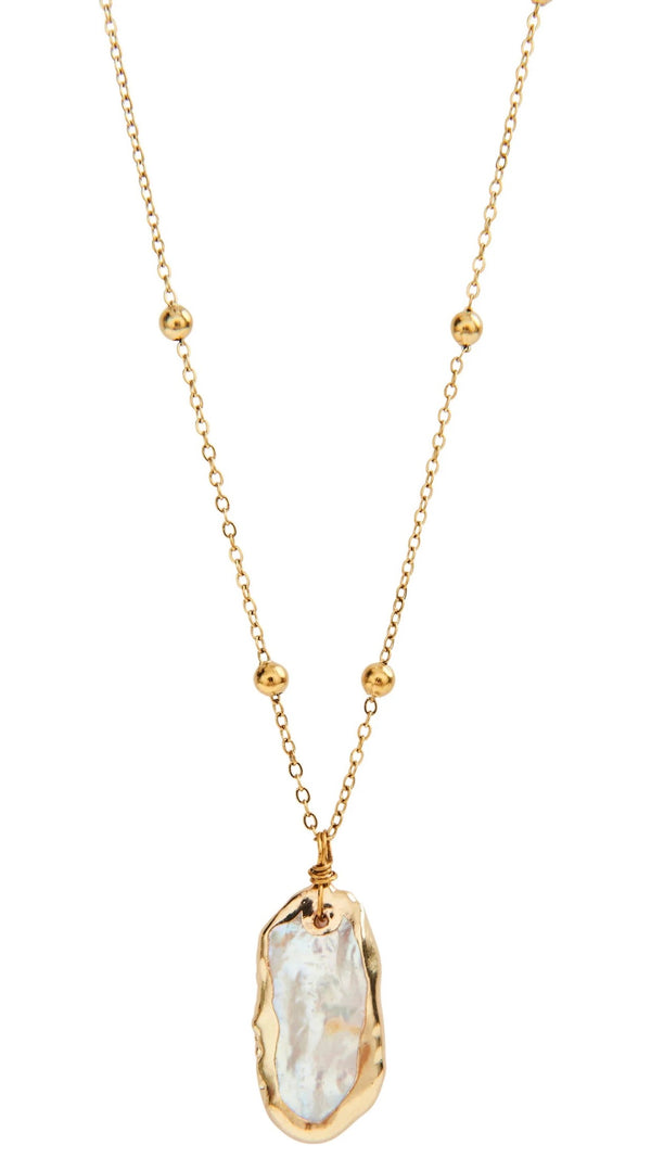 Heritage Necklace The Earth Gold Plated