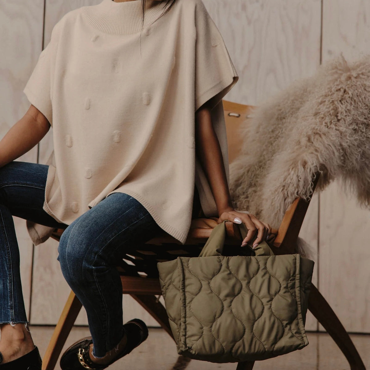 Argo Tote Bag Olive