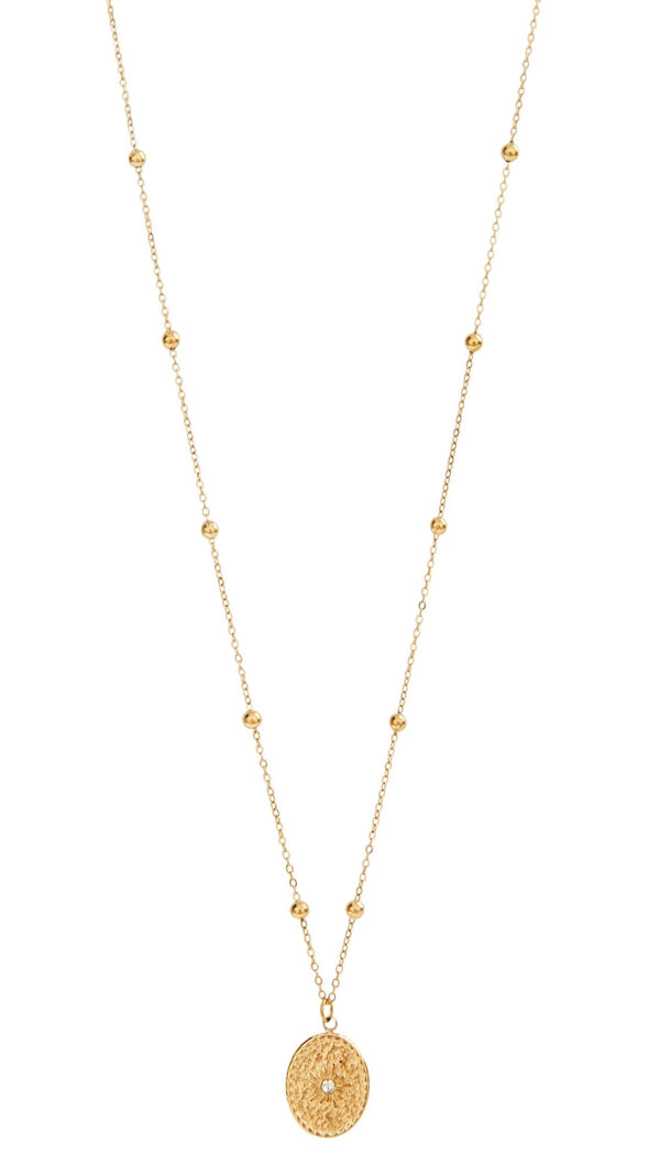 Heritage Necklace The Gated Gold Plated