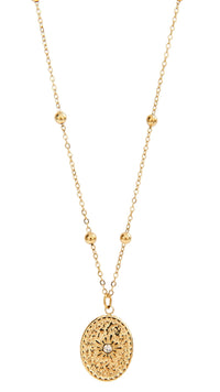 Heritage Necklace The Gated Gold Plated