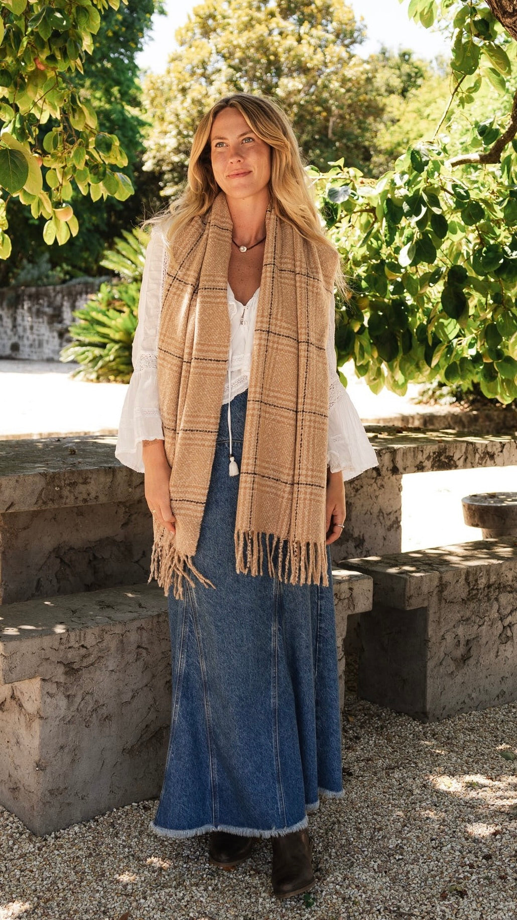 Cardiff Scarf Camel