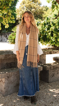 Cardiff Scarf Camel
