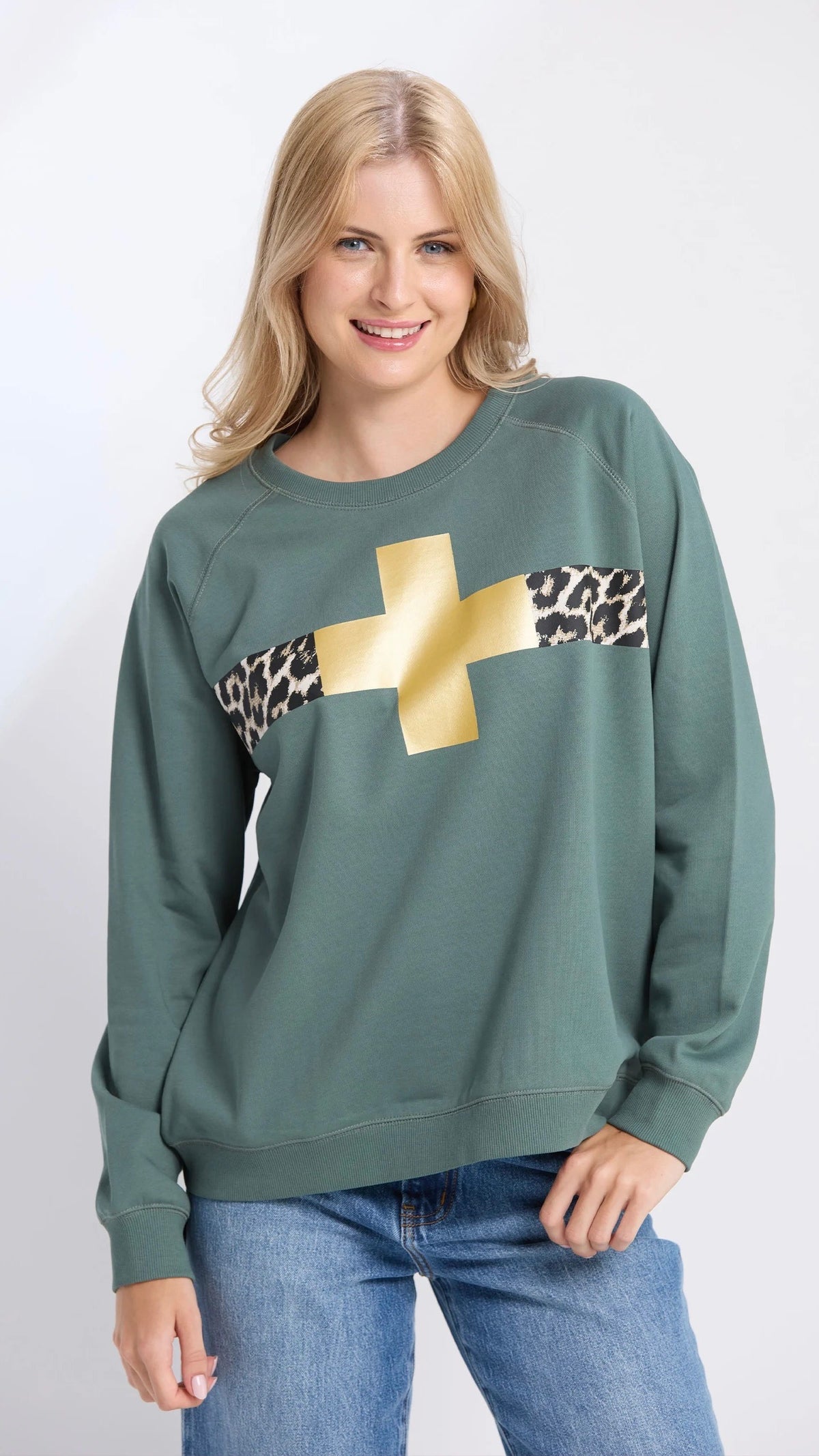 Classic Sweater Moss Star Crossed