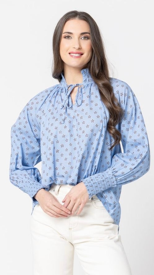 Encourage Top Denim Daisy