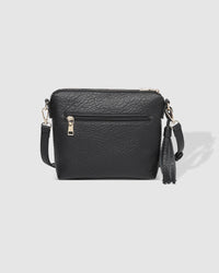 Kasey Textured Crossbody Bag Black