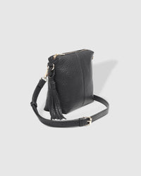 Kasey Textured Crossbody Bag Black