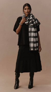 Masa Knit Skirt Black