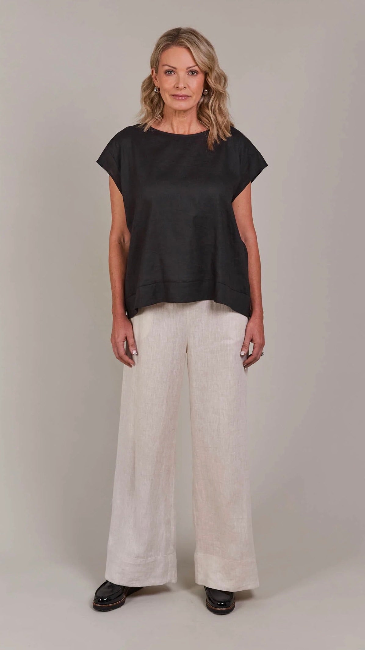 Laax Top Black
