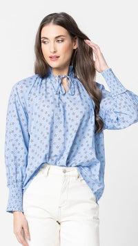Encourage Top Denim Daisy