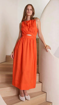 Nerida Cut Out Midi Dress