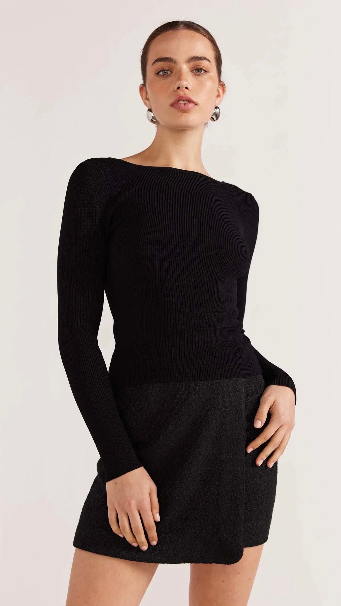 Senna Reversible Top Black