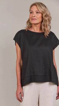 Laax Top Black