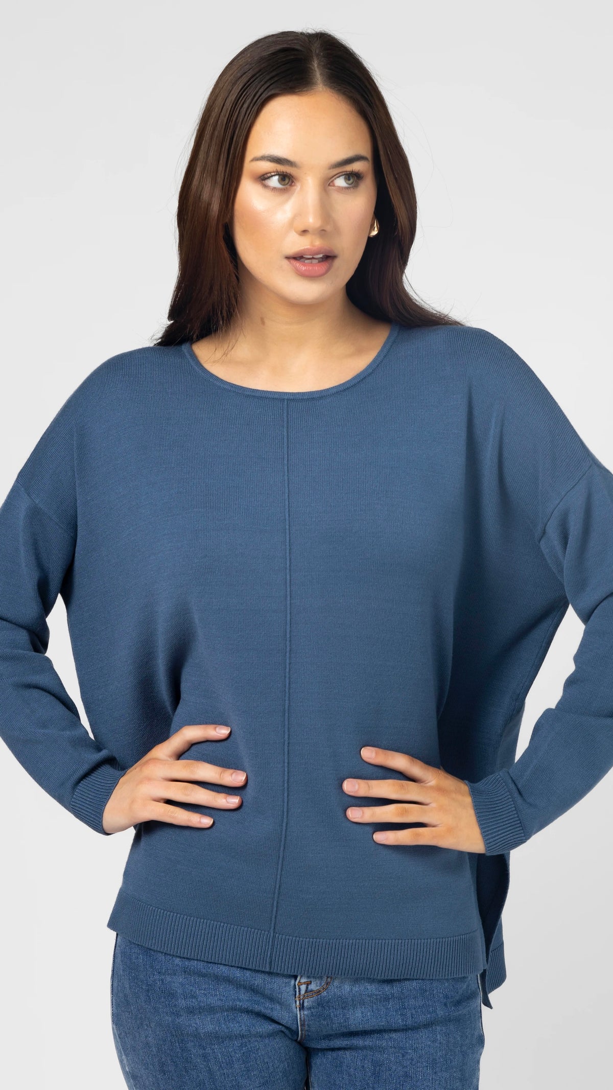 Halle Knit Top Peacock