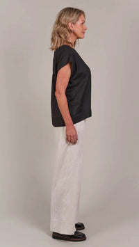 Laax Top Black