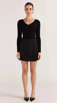 Senna Reversible Top Black