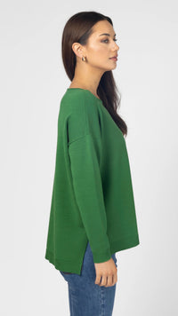 Halle Knit Top Wheatgrass