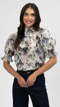 Notting Hill Top SS Water Bloom