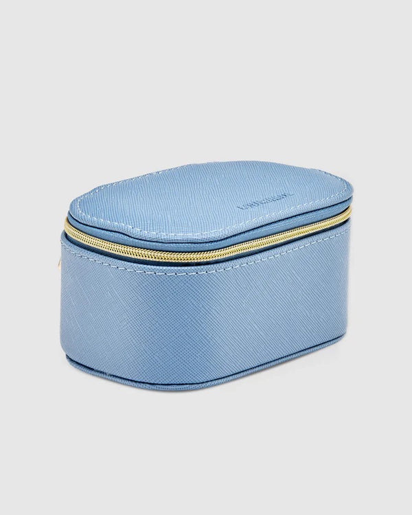 Olive Jewellery Box Cloudy Blue