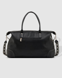 Alexis Weekender Travel Bag Black Ezra