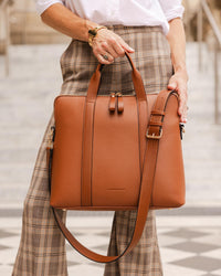 Rhodes Laptop Bag Tan