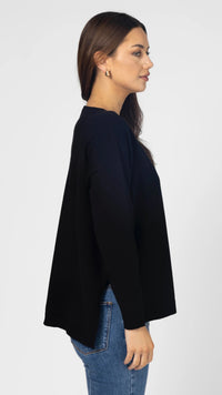 Halle Knit Top Black